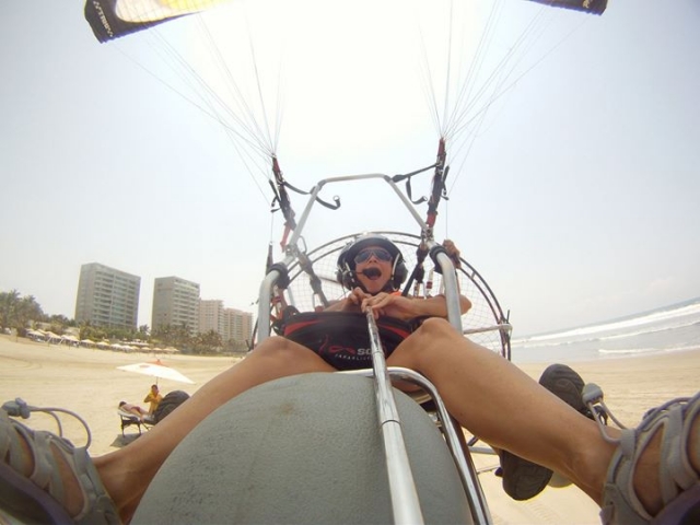 Vuelo en acapulco